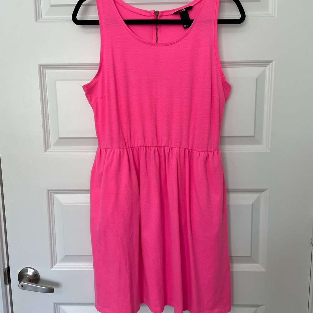 H&M Pink Sleeveless Dress